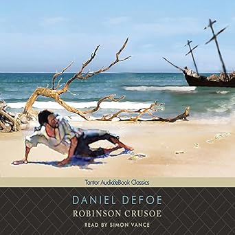 Robinson Crusoe — audiobook cover